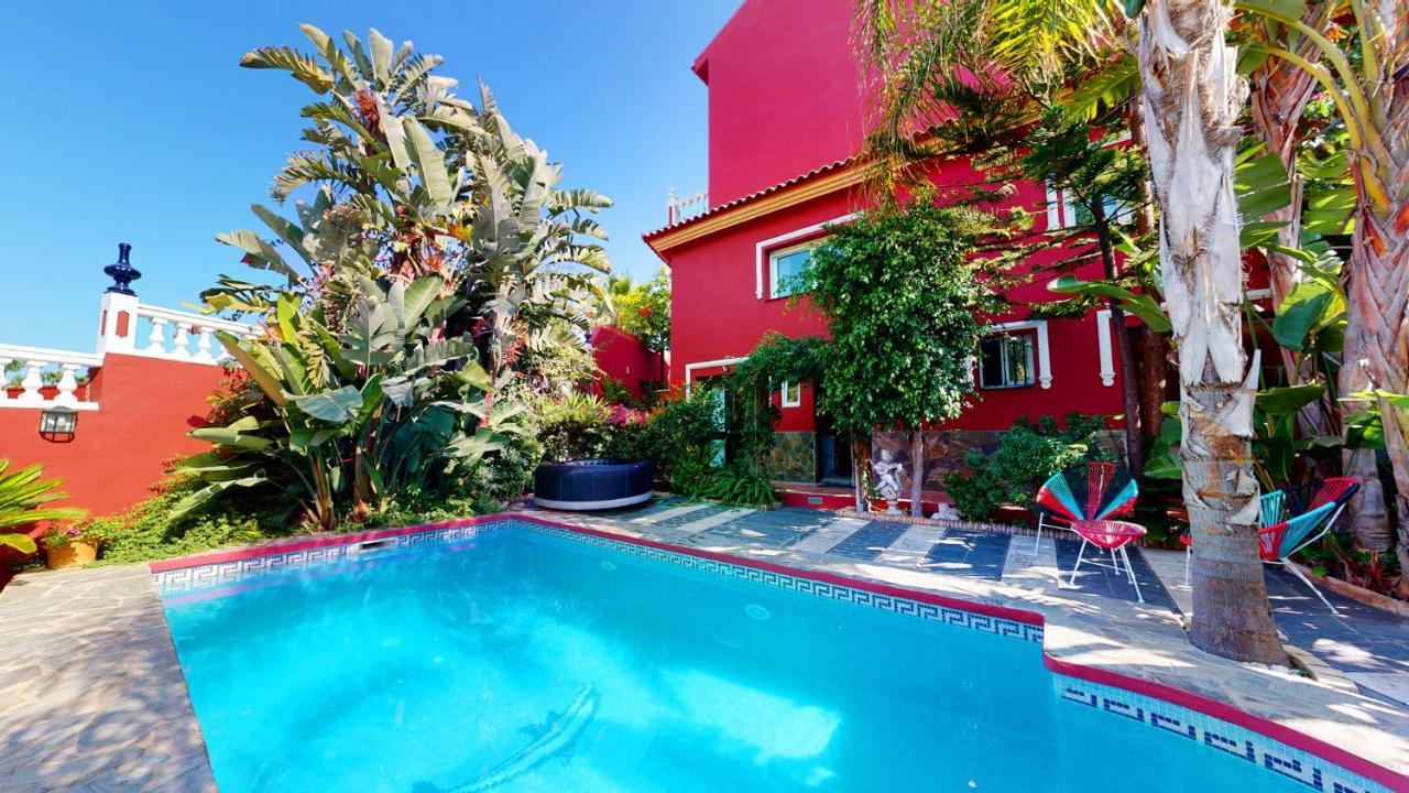Majestic Villa By The Beach Heated Private Pool & Jacuzzi Benalmádena Exterior foto