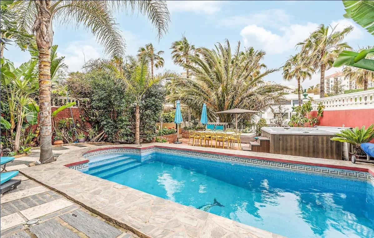 Majestic Villa By The Beach Heated Private Pool & Jacuzzi Benalmádena Exterior foto